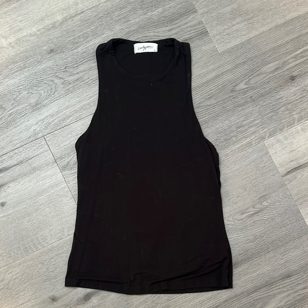 CJLA Black Sleeveless Top